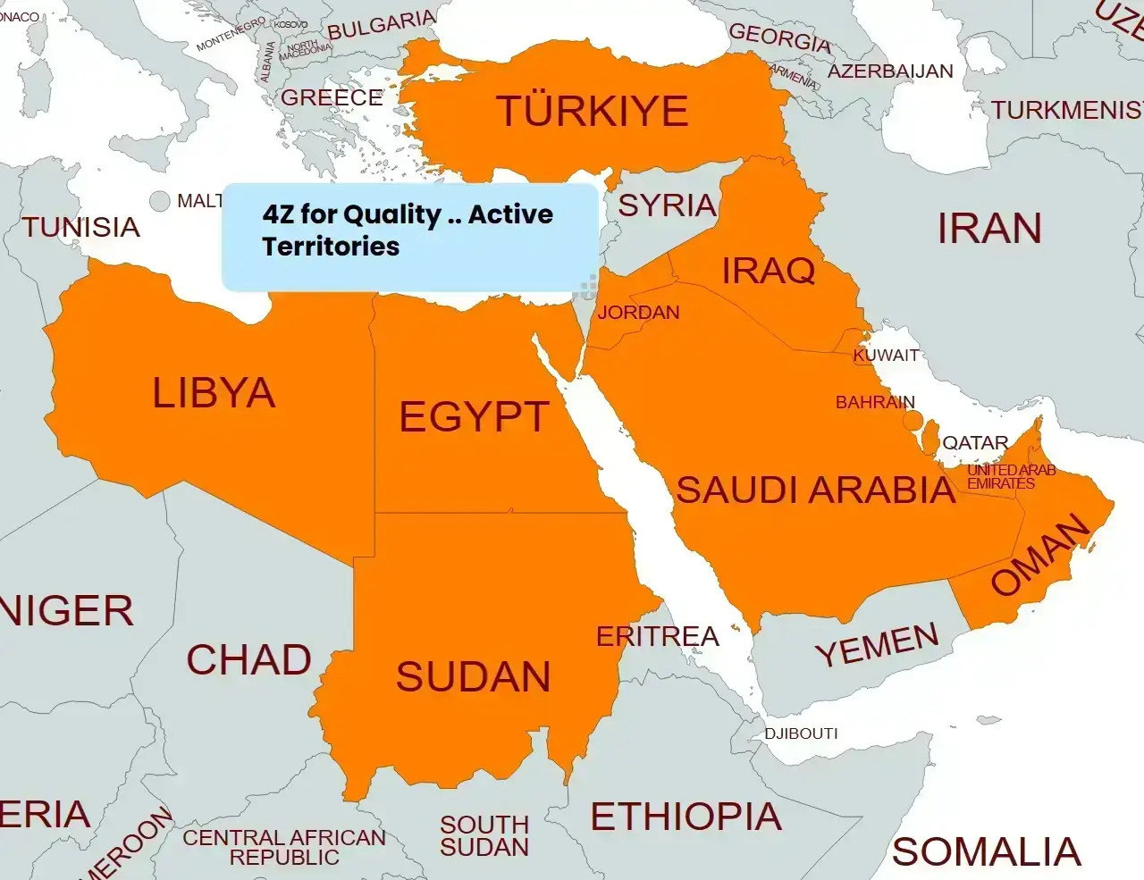 4Z for Quality - Active Territories 4Z for Quality - Active Territories